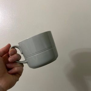 Set of 7 crate + barrel Aaron probyn coffee cups